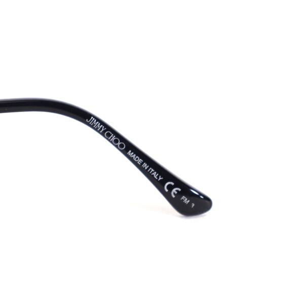 Jimmy Choo Round Metal Women’s Sunglasses – Palladium / Gray Gradient – NWT - Picture 9 of 11